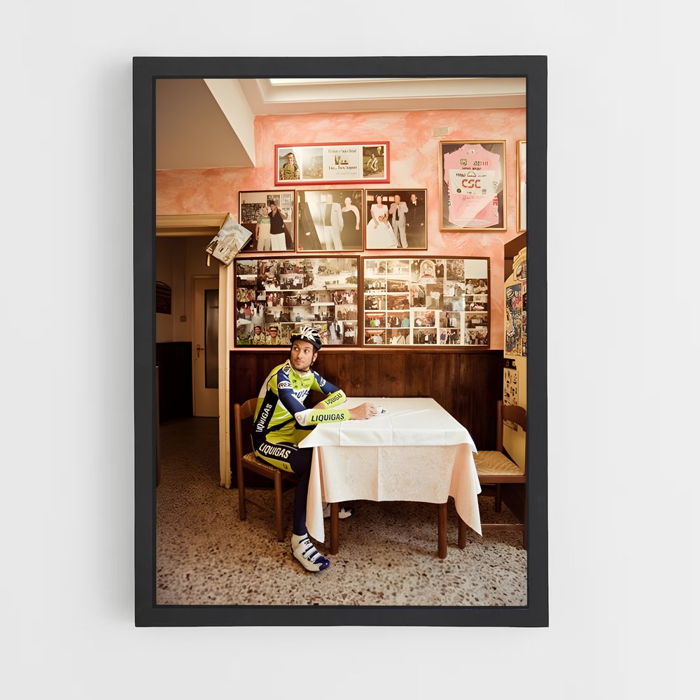 Poster Café de l'Art – affiche Cyclisme (vue 2)